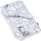 PinkZebra Puppenschlafsack 2-teiliger Set für Puppen, Puppenschlafsack mit Kissen für Puppenbett, Puppenbettzeug beidseitig, aus Baumwolle, Zoo