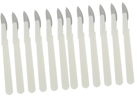 Cabilock 12 Piezas cortador de pan espátula para herramientas raspador de pan herramienta de puntuación de pan estilo europeo Maquina de cortar cuchillos pan de molde