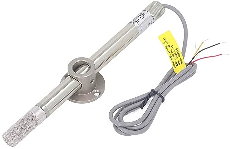 Temperatur-Feuchtigkeitssensor-Sonde, 4-20-mA-Ausgang IP68 Wasserdichter 15-30-V-DC-Temperatursensor-Sonde Digitaler Temperatursender-Verlängerungskabel-Sonde