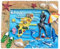 Kühlschrankmagnet Rhodos, Griechenland, Reise-Souvenir, 3D-Kühlschrankdekoration, handbemalt, Handwerk