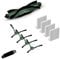 AVAENZO Kit d'accessoires pour Dreame D10 Plus Gen 2, 1 Brosse Principale, 4 brosses latérales, 4 filtres, 3 Sacs à poussière 3 lingettes Pièces détachées Robot