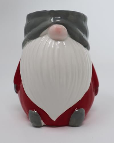 Wichtel - Taza de cerámica 3D pintada a mano, para Navidad, San Nicolás, calendario de Adviento, amigo invisible, decoración navideña, taza de café de Navidad, 300 ml