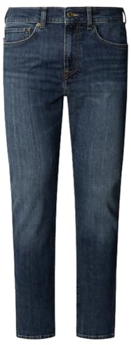 Pepe Jeans Herren Slim Hatch Jeans, Blau (Denim-5fa), Bundweite: 91 cm, beinlänge: 76 cm (36 W / 30 L)