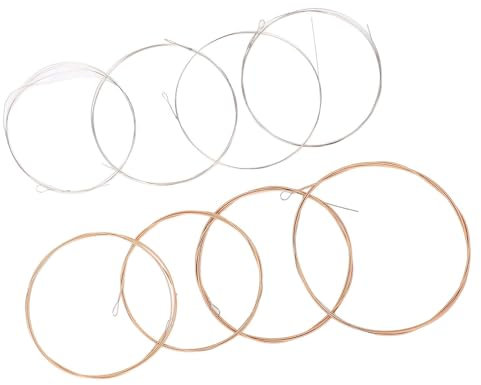 Phosphor Bronze Mandolin String 8 String Mandolin Strings for Replacement Crafted From Phosphor Bronze for Various Types and Sizes of Mandolins