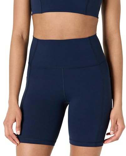 Amazon Essentials Damen Active FormFlex Butterweiche Bikershorts Mit Hoher Taille Für Yoga Und Radfahren