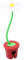 Pot Lid Lifter, Reusable Flower Boil Over Preventer, 5.71x1.65x1.65 Inches Rotating Heat-Resistant Cooking Tool for Fun Kitchen Use, Restaurant and Chef