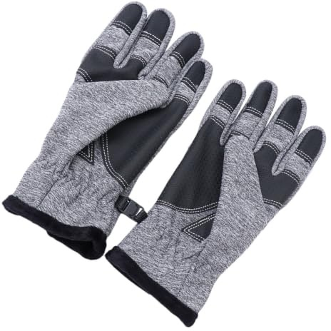 DEARMAMY Fahrradhandschuhe im Winter Touchscreen für Herren und Damen Warme Größe S-XXL mit Rutschfestem Tauchstoff zum Klettern und Radfahren