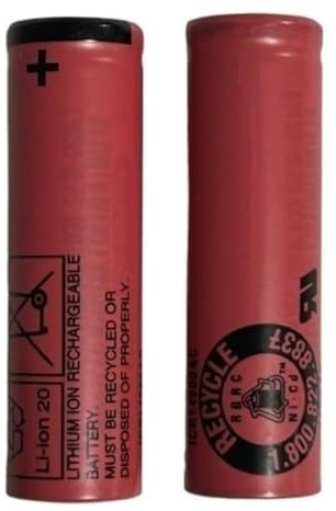 Quixpszto 2 Stück 3,7 V 740 mAh wiederaufladbare Batterien, kompatibel mit Braun Oral-B IO-Serie (iO4, IO5, IO6, IO7, IO8, IO9) – Typ 3753, Typ 3758, Ersatzbatterien for elektrische Zahnbürsten