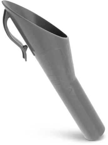 Universal Vehicle Fuel Transfer Funnel with Capless Design, Flame-Retardant Plastic, Compatible with Multiple Ford Models