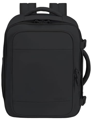 American Tourister Rucksack Reisetasche mit Laptopfach Take2Cabin Casual Backpack Mono 26,5L Black schwarz
