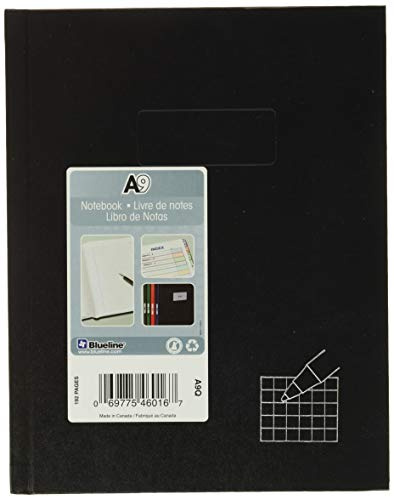 Blueline Business Notebook, 4 x 4 Quad Ruled, 9.25 x 7.25, 192 Pages (A9Q)
