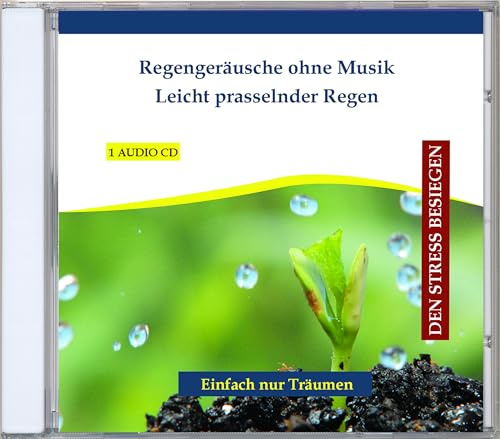 Regengeräusche ohne Musik - Leicht prasselnder Regen - Einschlafhilfe - Schlafhilfe - Tinnitus - Naturgeräusche zur Entspannung - Naturgeräusche zum Einschlafen
