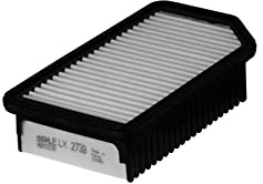 MAHLE LX 2739 Luftfilter - für Hyundai i20 I (PB, PBT), u.a. | Kompatibel mit: HYUNDAI i20 I, ix20, KIA SOUL I, VENGA