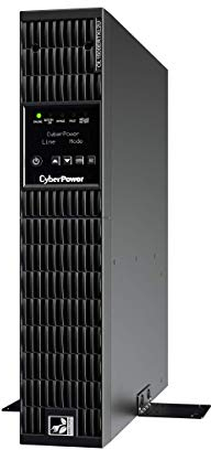 CyberPower Systems OL1500ERTXL2U Green Power Doppelwandler Unterbrechungsfreie Stromversorgung inkl. Rail Kit (RJ-11/RJ-45, 1350 Watt, Serial Port, USB) Schwarz