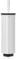 Brabantia Toilet Brush and Holder, Stainless-Steel, White, 2-Piece, 483325,Standard