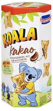 KuchenMeister Koala Kekse | Kakao Creme Füllung 75 g | Knusprige Kekse | gefüllt mit leckerer Kakao Creme | ultimativen Nasch-Spaß | (1 x 75 g)