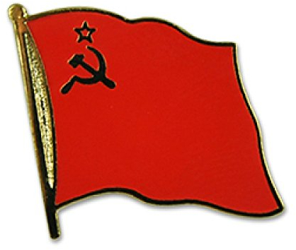 Everflag Flaggen-Pin vergoldet : UDSSR/Sowjetunion