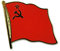 Flaggen-Pin vergoldet : UDSSR/Sowjetunion
