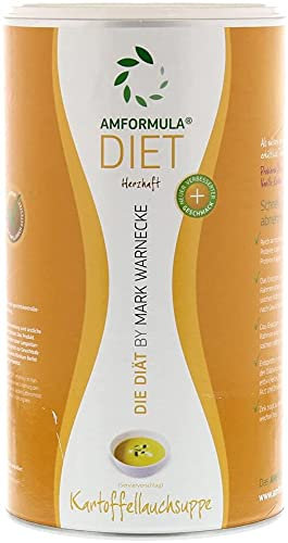 AMFORMULA® Vital & Diet Soupe à pommes de terre 432 g I Substitut complet de repas avec fibres prébiotiques I riche en nutriments et en protéines I Shakes régimes à perdre du poids I Vital Drink
