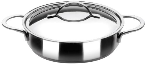IBILI - Tartera con tapa noah, 26 cms, Acero inoxidable 18/10, Apta para induccion