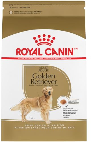 ROYAL CANIN Breed Health Nutrition Golden Retriever Adult Dry Dog Food, 17-Pound by Royal Canin
