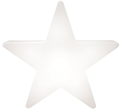 8 seasons design – LED Stern XXL, Farbwechsel, Shining Star Ø 100 cm (Weiß) – Beleuchteter Weihnachtsstern für Innen & Außen – mit Fernbedienung – 𝓇𝑜𝒷𝓊𝓈𝓉 und langlebig