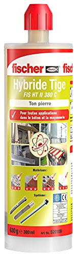 Résine hybride FIS HT II 380C Ton Pierre FISCHER - 520109