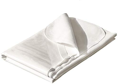 Molton Matratzenauflage – 100x200cm ✓ Wasserundurchlässig ✓ waschbar bis 60°C ✓ Allergikergeeignet ✓ Matratzenschutz | Matratzenschoner | Hygiene-Schutz | Inkontinenzauflage