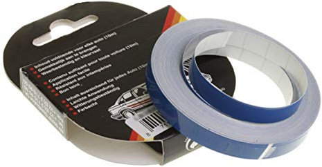 cyclingcolors Adhesivo para Borde de llanta de 6 mm, 10 m, para Coche, Moto o Bicicleta, Rueda Sticker Pegatina Color Azul