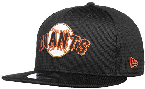 New Era 9Fifty Clubhouse Giants Cap Basecap Baseballcap Flat Brim Snapback MLB San Francisco (One Size - schwarz)