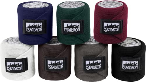 Eskadron Bandagen Elastic Climatex, Farbe:Darkbrown | Farbe dark brown