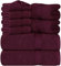 Utopia Towels 8-teiliges Handtuch-Set (Burgund)