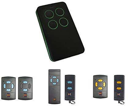 Atecnica Telecomando Compatibile HORMANN HSM HSE 433 868 MHz Universale Dark