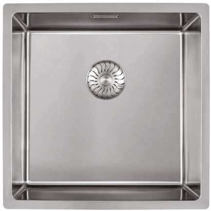 Caressi Basic Line Spülbecken 44x44x18 5 cm Edelstahl