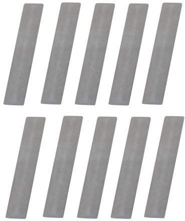 Buwei 10 pcs/Lot pour Valve de compresseur à Piston Plaque de Valve de Haute qualité 11 * 57mm Joint de Shrapnel Papier de Rechange pour compresseur d'air