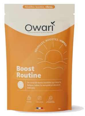 OWARI BOOST ROUTINE- Coup de boost immédiat -Energie- Thé en vrac 100g -Boisson 100% Naturelle