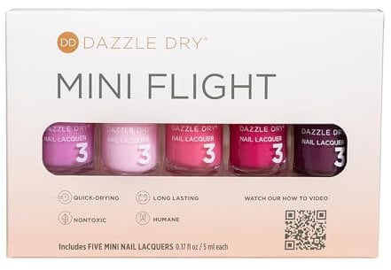 Dazzle Dry Mini Flight - Coronado - 5 Mini Lacquers