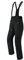 fit space Damen-Skihose, wasserdicht, 15.006 mm, abnehmbar, Stretch, Hosenträger, Winter, Alpine, Snowboardhose (Schwarz, Größe XX-Large)