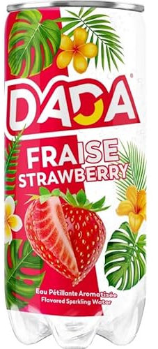 DADA DRINKS - Dada Boisson Fraise 33Cl - Lot De 12 - Vendu Par Lot