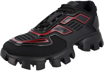 Prada Herren Schwarz Stoff Sneaker 2EG293 45.5 EU/UK 11.5