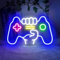 BringLuck2U Gamer Neon Board, Controller Shape Lights Game Room Decor - Gaming Neon Sign pour Adolescent Garçon Chambre Décor, Dimmable Jeu Néon Lumière Pour La Décoration Murale - Meilleurs Cadeaux