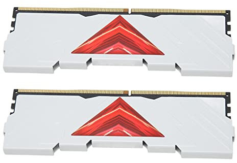 Vengeance RGB PRO 16GB DDR4 3200MHz Desktop Memory, High Speed, Fast Cooling, 1.35V Standard Voltage, Designed for Desktop, Suitable for Gaming (White)