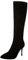 Stivali Alti Fino Al Ginocchio da Donna Tacco Alto Boot Appuntito Zip Stivali Elasticoizzati, T30417Mm Nero/38Cm Numero 38 EU/39Cn