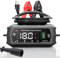 Chargeur de batterie pour chariot de golf, 36 V, 18 A, 48 V, 13 A, grand écran pour voiturettes de golf avec prise ronde à 3 broches, lithium, LiFePO4, batterie intelligente AGM/Gel/SLA au plomb