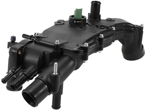 A ABSOPRO Thermostat Intérieur De Voiture Pour Peugeot 307 406 607 Partner Boîtier De Thermostat De Liquide De Refroidisement Moteur Durable No.1336S4 En Plastique 1 Pc