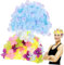 Toyvian 2 Piezas Gorros de Natación para Mujeres con Flores Gorras Elásticas para Piscina Adecuados para Acuáticos y SPA