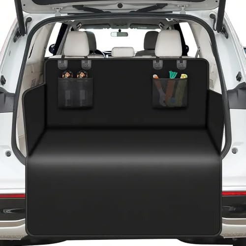 R-timer Hundematte Kofferraum für VW Caddy Maxi 2k ab Bj.2010-2015, Neues Modell für Geeignet Pflegeleichte Einstiegsleisten und Ladekantenschutz,Autoinnenausstattung