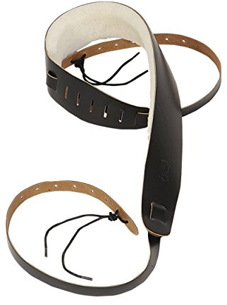 Levy's Leathers Pm14-dbr Leather Banjo Cradle Strap - Dark Brown