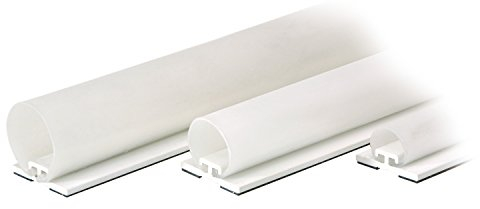 DIWARO Rolladenkasten-Abdichtung, Länge 1250 mm, Spaltabdeckung 21 32mm. Trägerfarbe weiss. (Rolladenabdichtung Länge 1.25m | für Spaltabdeckung 21-32 mm | Farbe weiss)