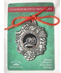 Zinn-Weihnachtsbaumschmuck, Bürgerkrieg, Gettyburg, Nationalpark